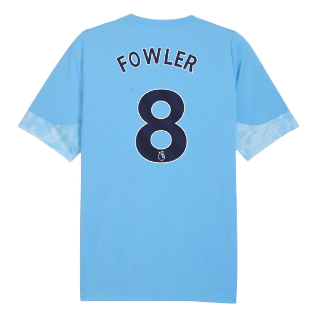 2025-2026 Man City Training Jersey (Light Blue) - Kids (Fowler 8)