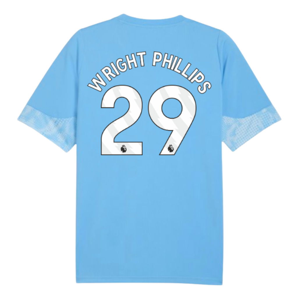 2025-2026 Man City Training Jersey (Light Blue) (Wright Phillips 29)