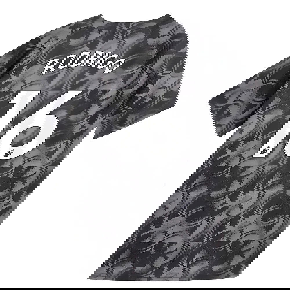 2025-2026 Man City Warm Up Jersey (Black) - Kids (Rodrigo 16)