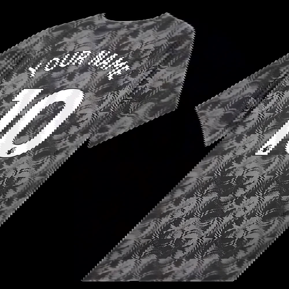 2025-2026 Man City Warm Up Jersey (Black) (Your Name)