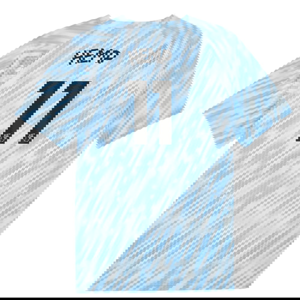 2025-2026 Man City Warm Up Jersey (Silver Sky) (Hemp 11)