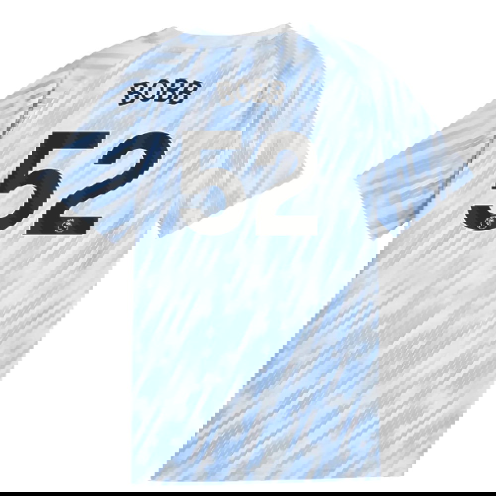 2025-2026 Man City Warm Up Jersey (Silver Sky) - Kids (Bobb 52)