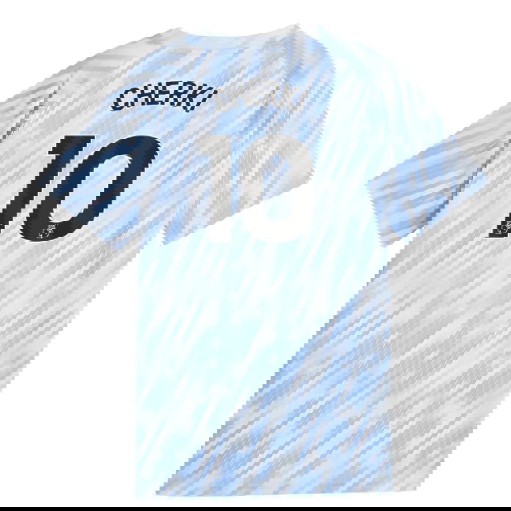 2025-2026 Man City Warm Up Jersey (Silver Sky) - Kids (Cherki 10)