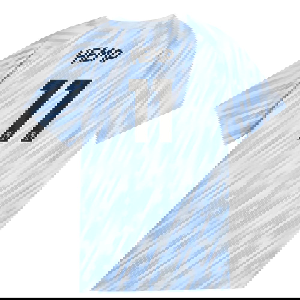 2025-2026 Man City Warm Up Jersey (Silver Sky) - Kids (Hemp 11)