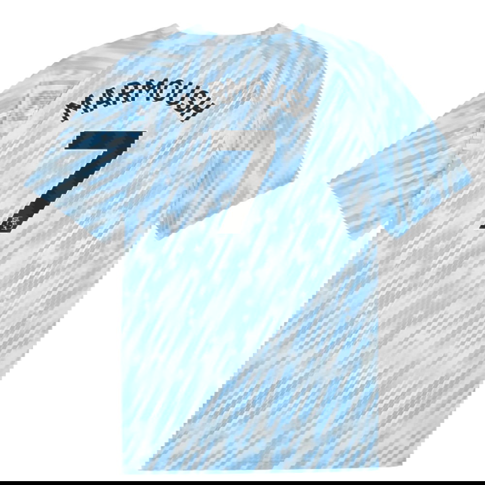 2025-2026 Man City Warm Up Jersey (Silver Sky) (Marmoush 7)