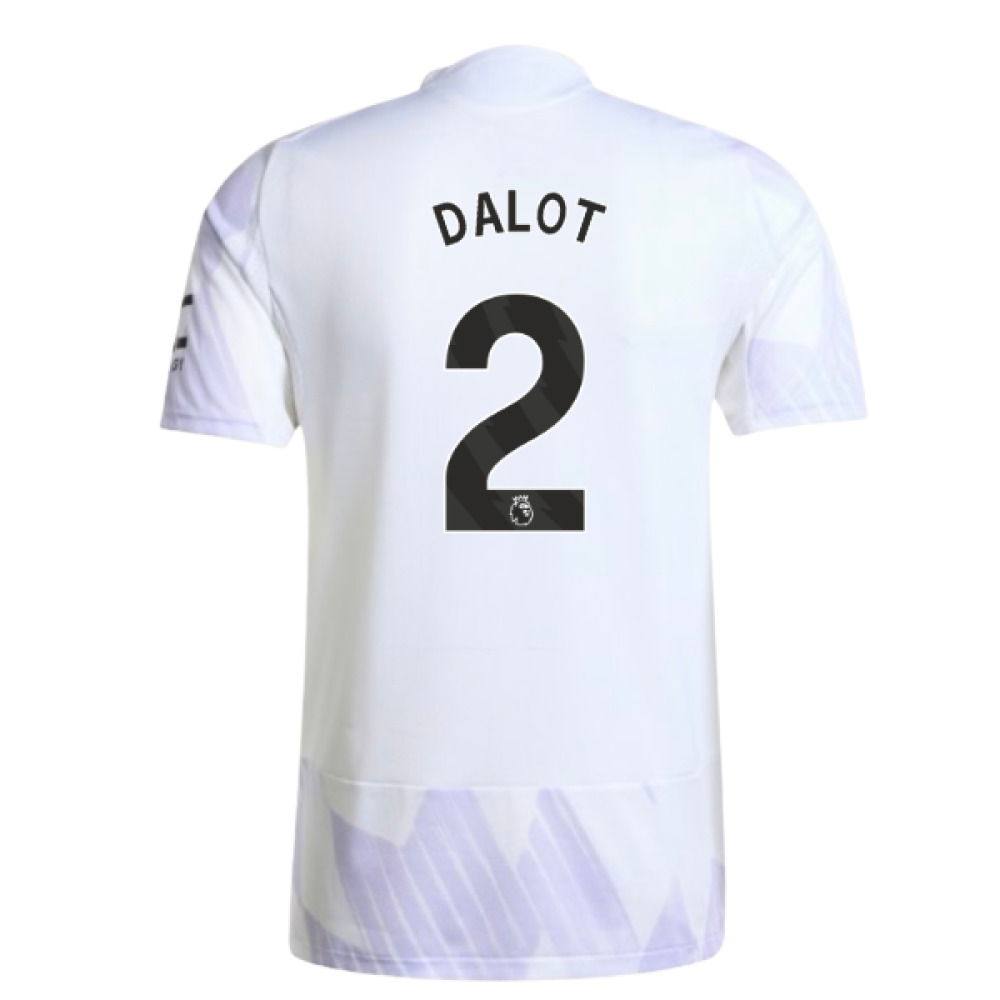 2025-2026 Man Utd Authentic Away Shirt (Dalot 2)