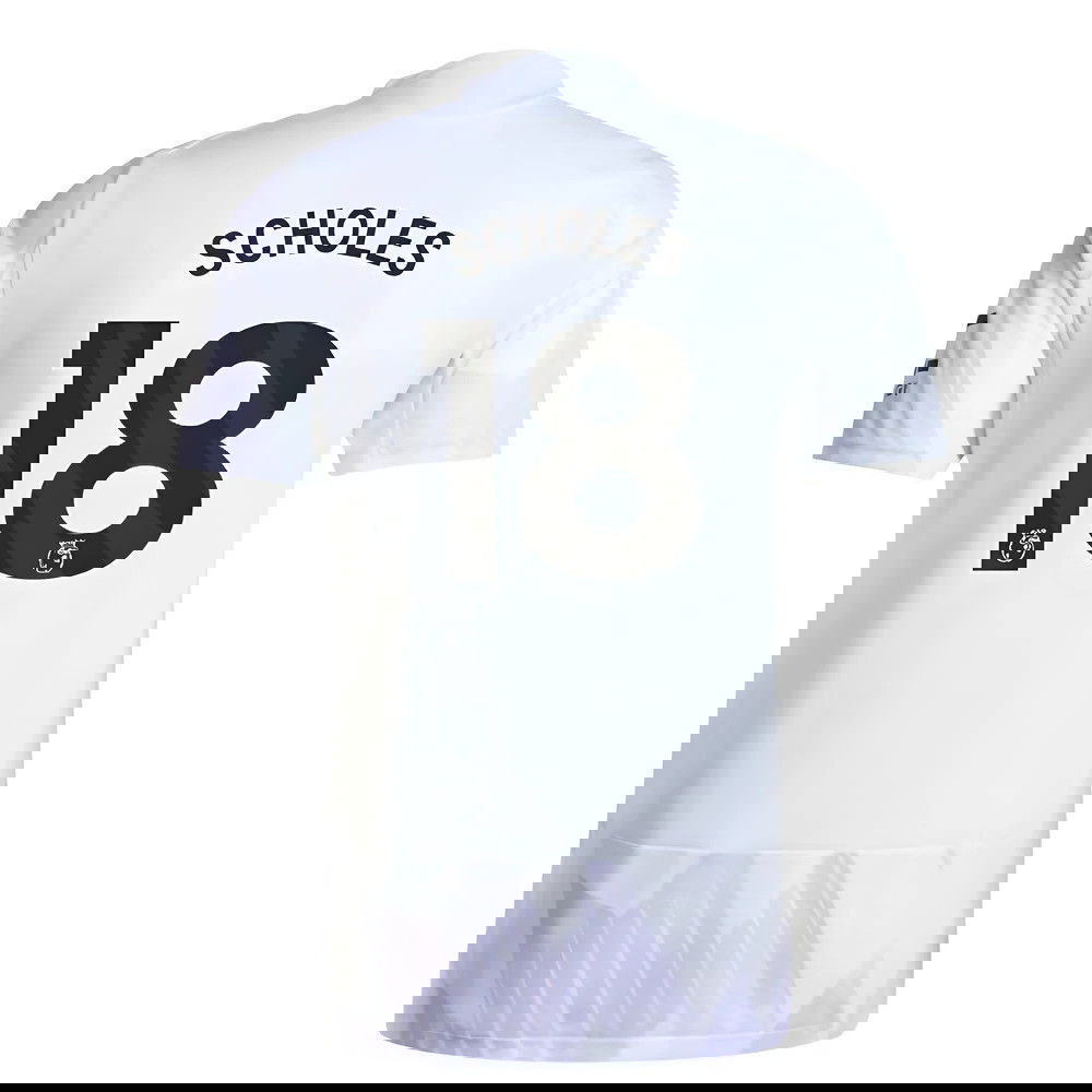 2025-2026 Man Utd Authentic Away Shirt (Scholes 18)