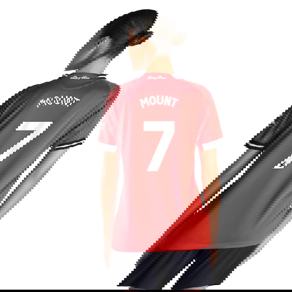 2025-2026 Man Utd Authentic Home Shirt (Womens) (Mount 7)