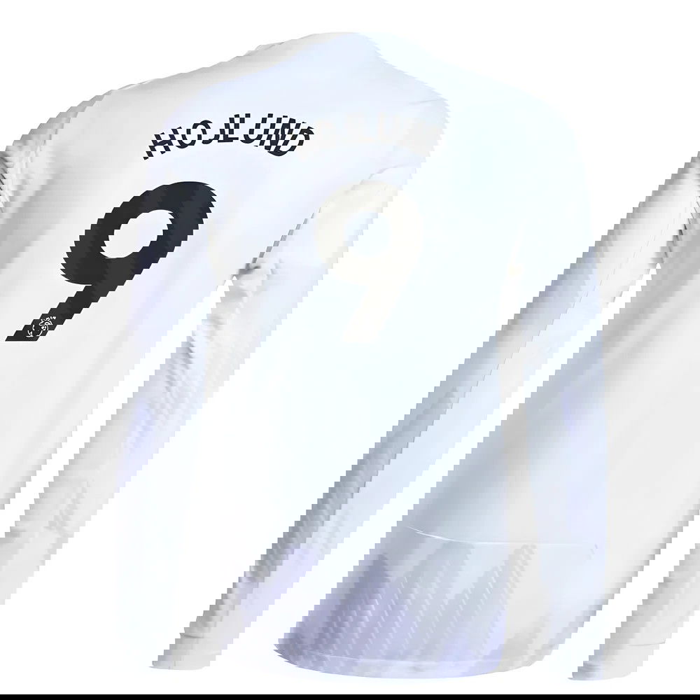 2025-2026 Man Utd Authentic Long Sleeve Away Shirt (Hojlund 9)