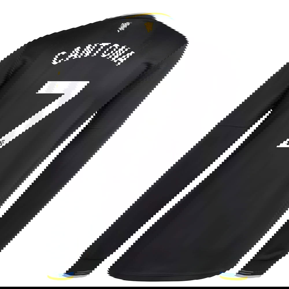 2025-2026 Man Utd Authentic Long Sleeve Third Shirt (Cantona 7)