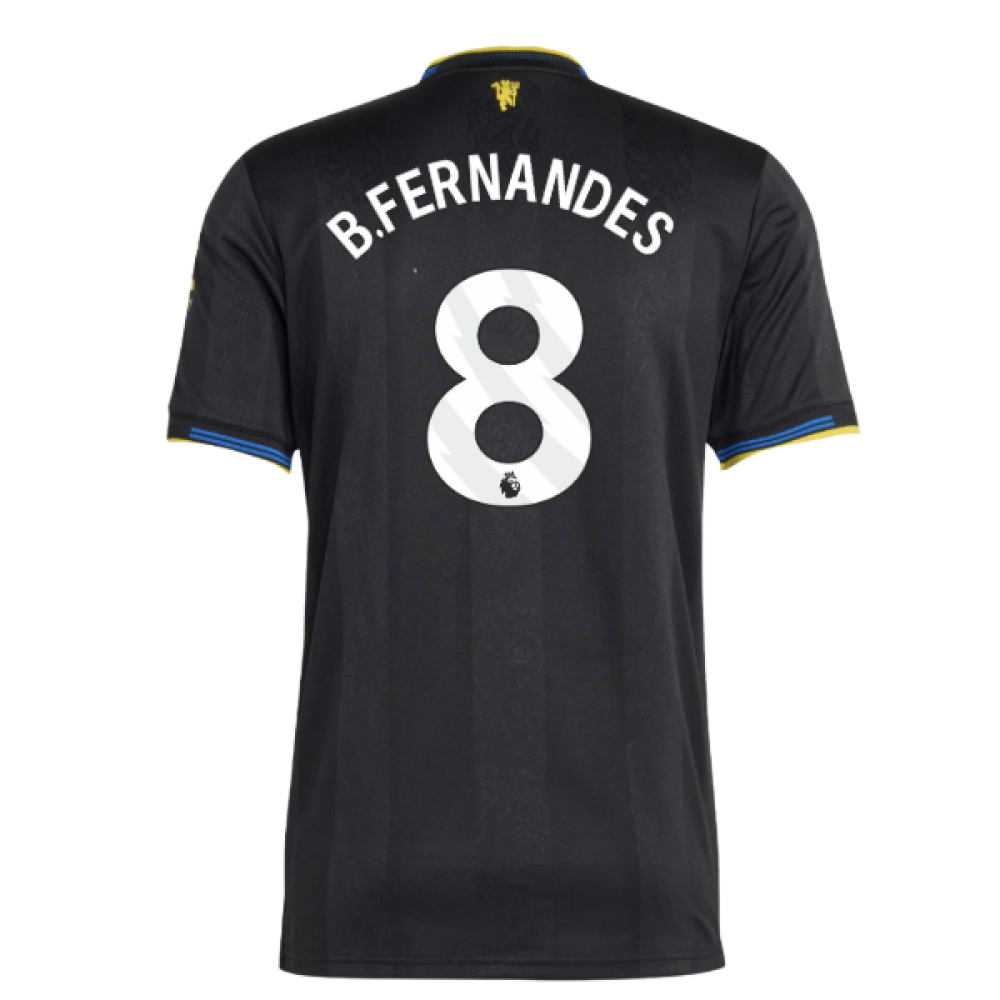 2025-2026 Man Utd Authentic Third Shirt (B.Fernandes 8)