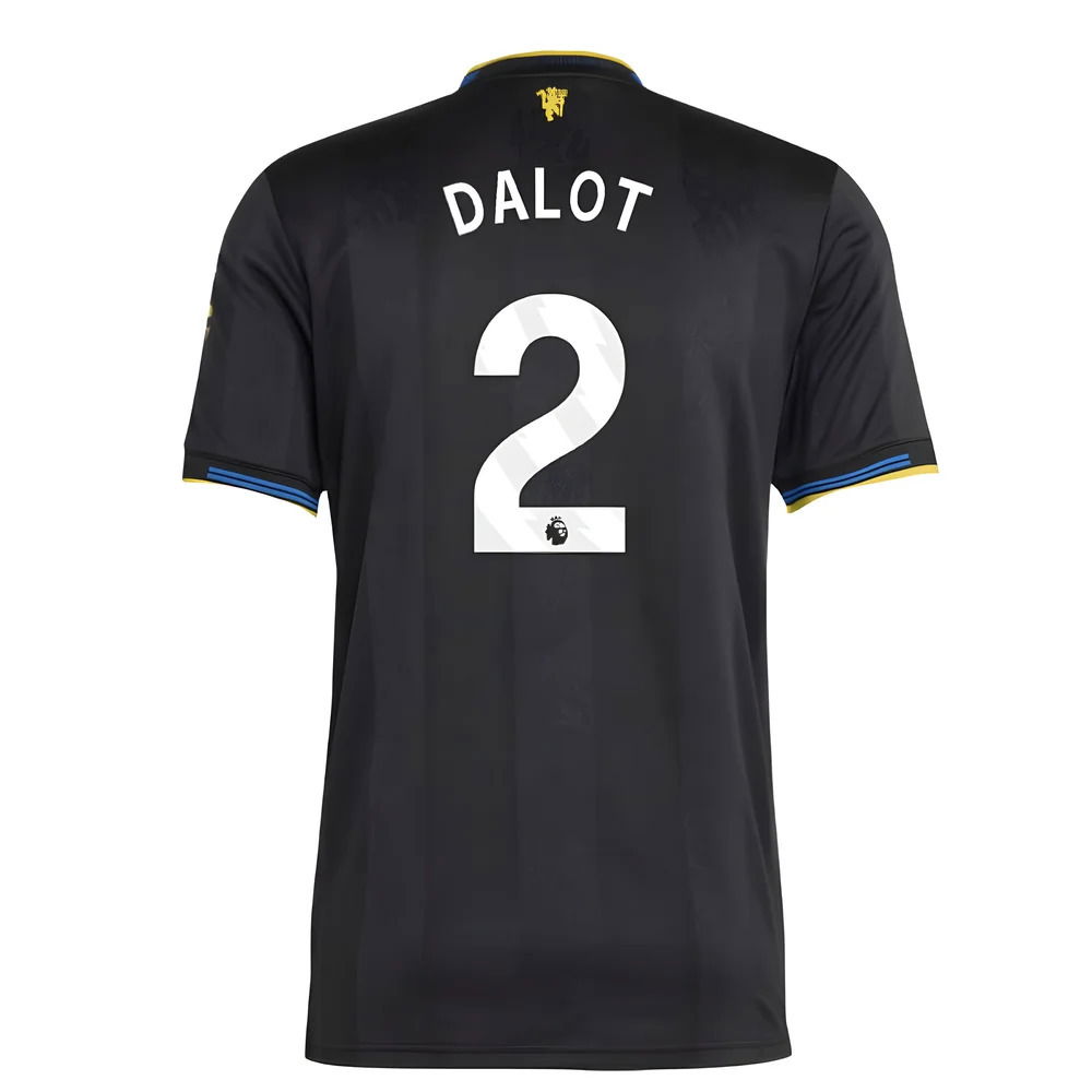 2025-2026 Man Utd Authentic Third Shirt (Dalot 2)