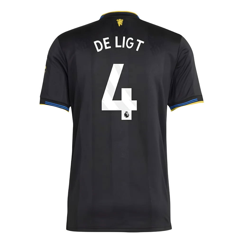 2025-2026 Man Utd Authentic Third Shirt (De Ligt 4)