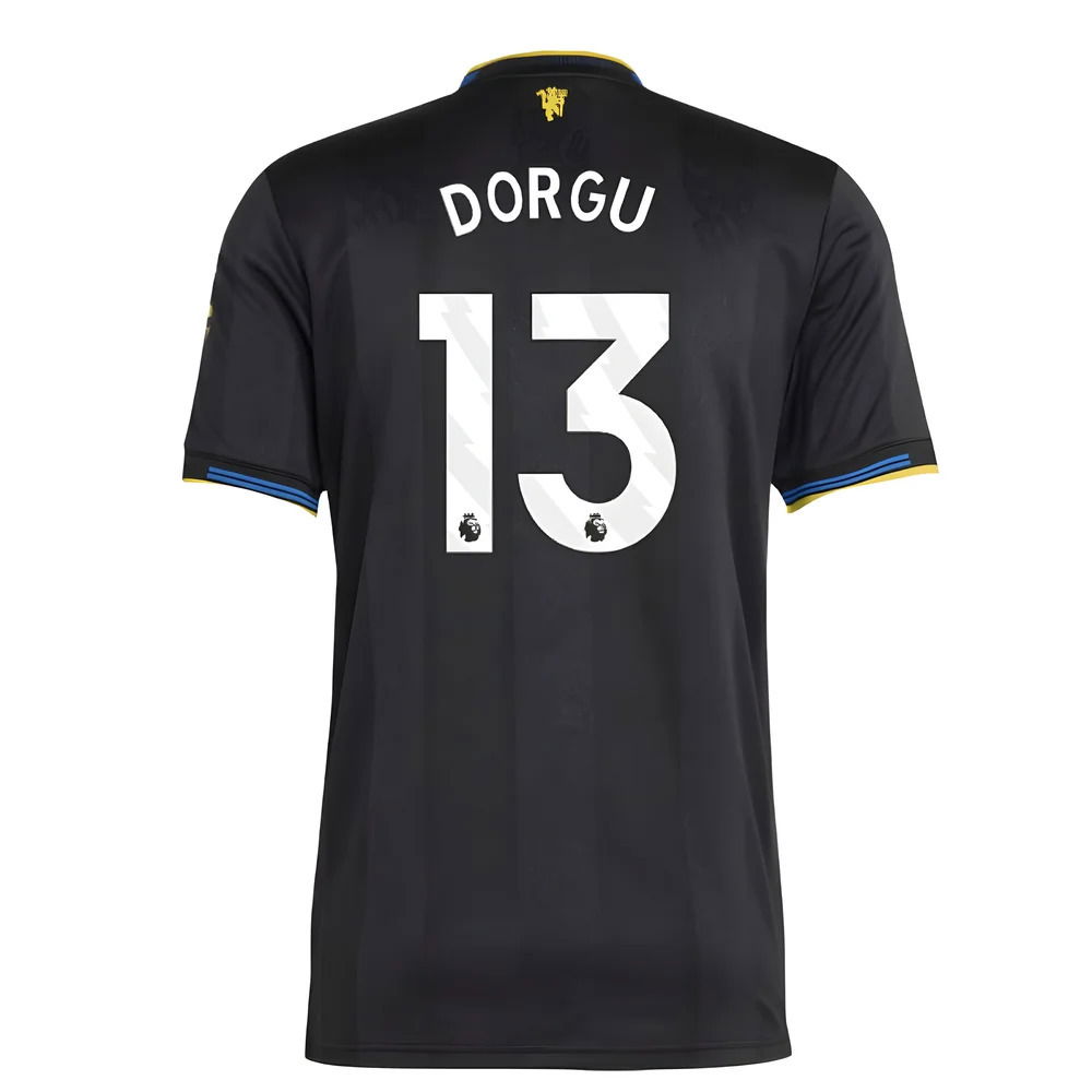 2025-2026 Man Utd Authentic Third Shirt (Dorgu 13)