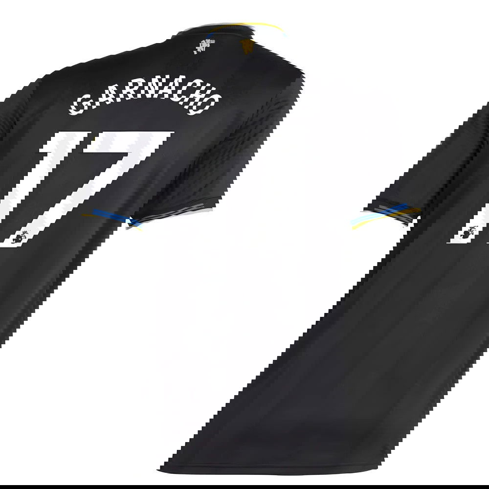 2025-2026 Man Utd Authentic Third Shirt (Garnacho 17)