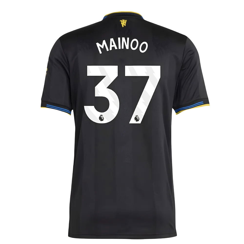 2025-2026 Man Utd Authentic Third Shirt (Mainoo 37)
