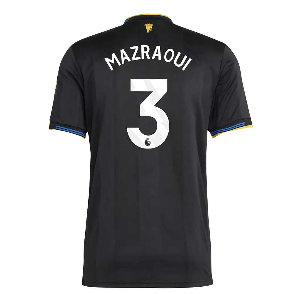 2025-2026 Man Utd Authentic Third Shirt (Mazraoui 3)