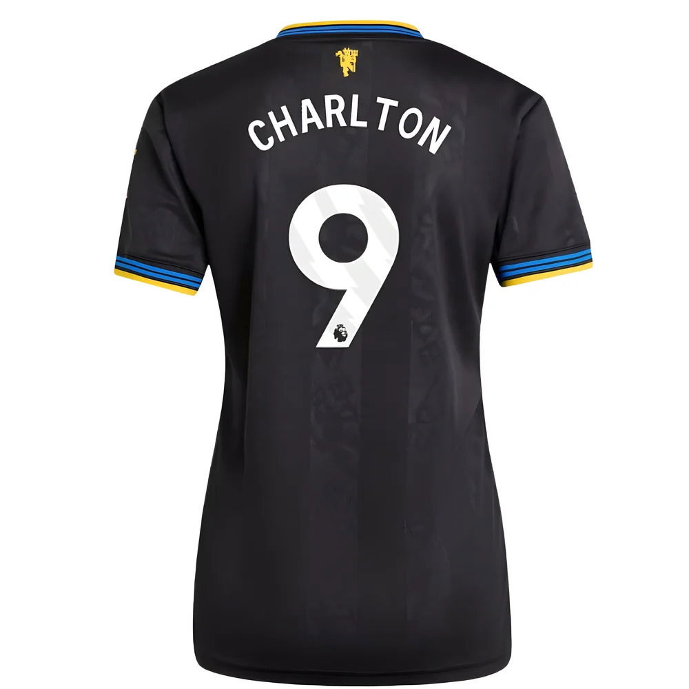 2025-2026 Man Utd Authentic Third Shirt (Womens) (Charlton 9)