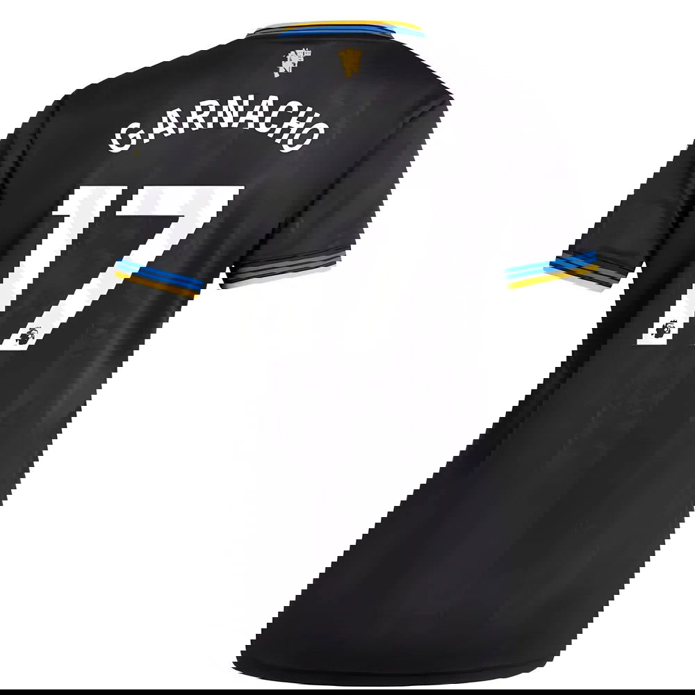 2025-2026 Man Utd Authentic Third Shirt (Womens) (Garnacho 17)