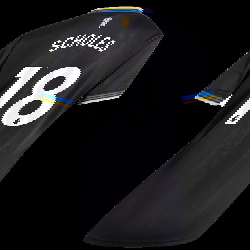 2025-2026 Man Utd Authentic Third Shirt (Womens) (Scholes 18)