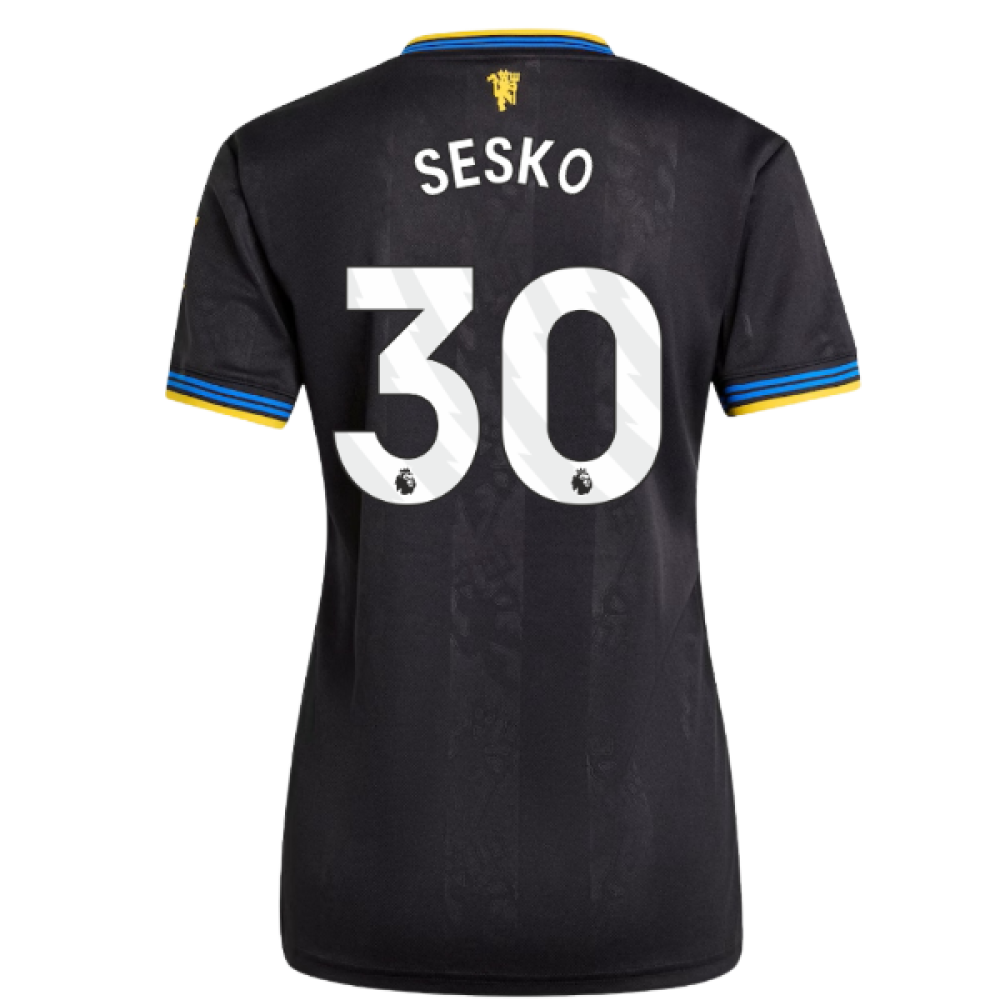 2025-2026 Man Utd Authentic Third Shirt (Womens) (Sesko 30)