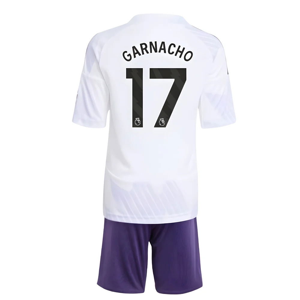 2025-2026 Man Utd Away Mini Kit (Garnacho 17)