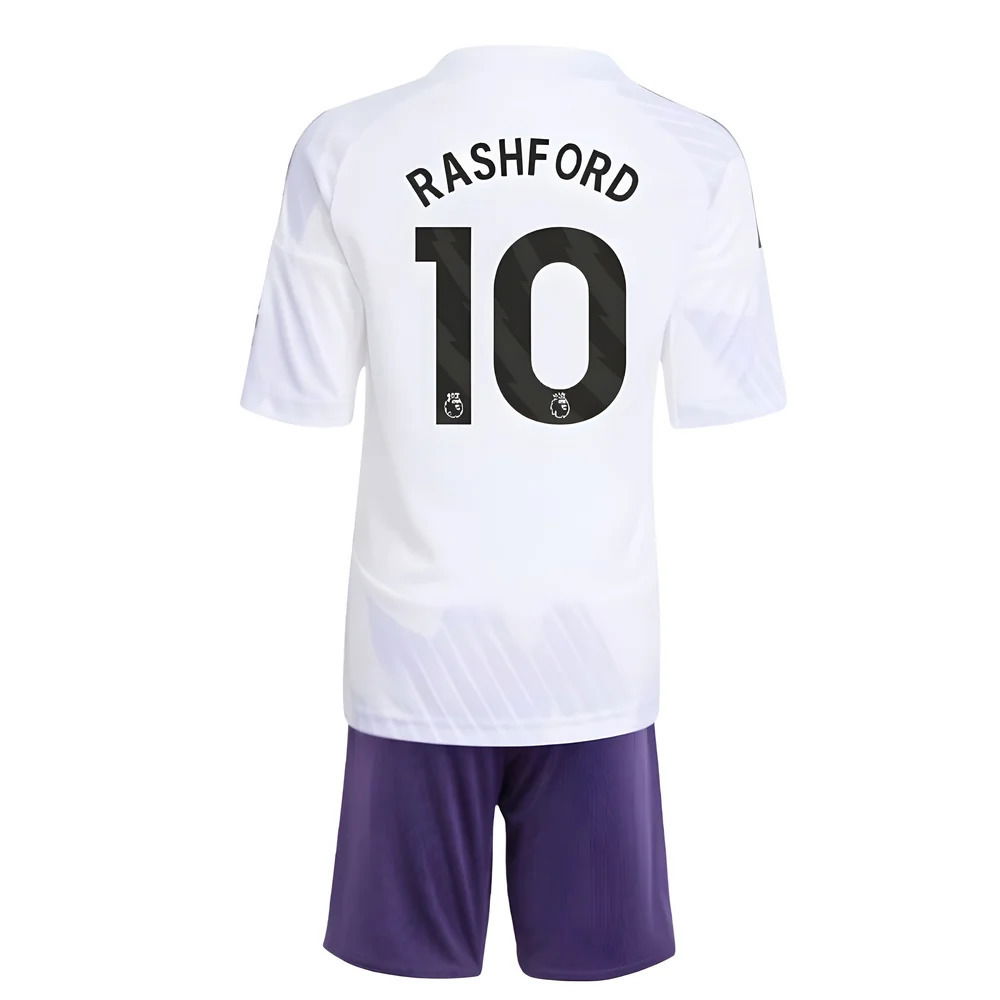 2025-2026 Man Utd Away Mini Kit (Rashford 10)