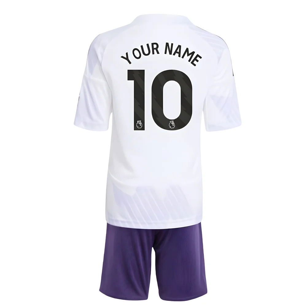 2025-2026 Man Utd Away Mini Kit (Your Name)