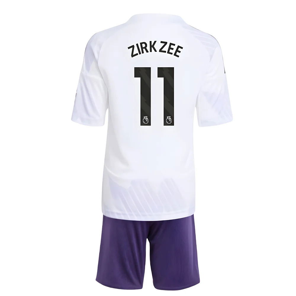 2025-2026 Man Utd Away Mini Kit (Zirkzee 11)