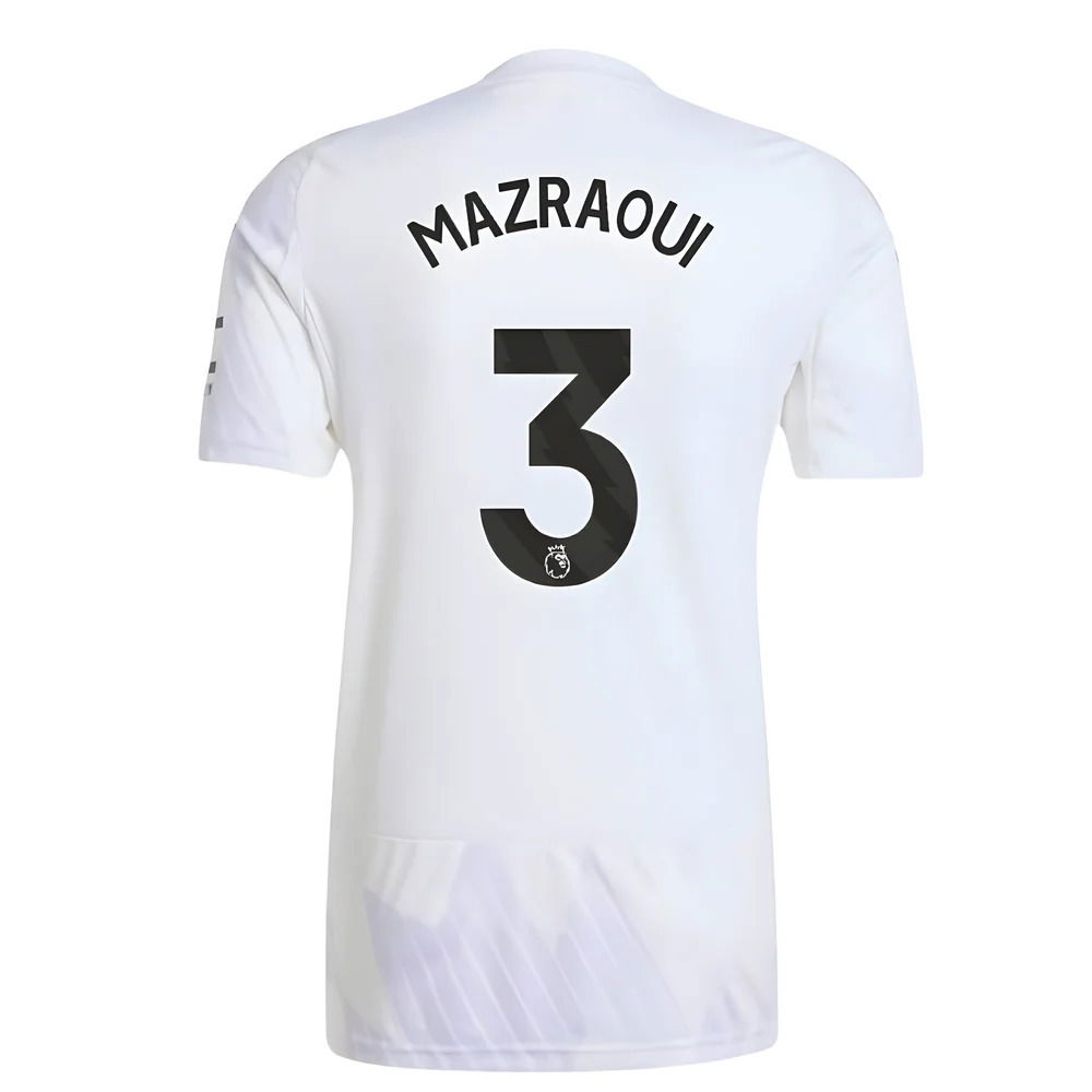 2025-2026 Man Utd Away Shirt (Mazraoui 3)