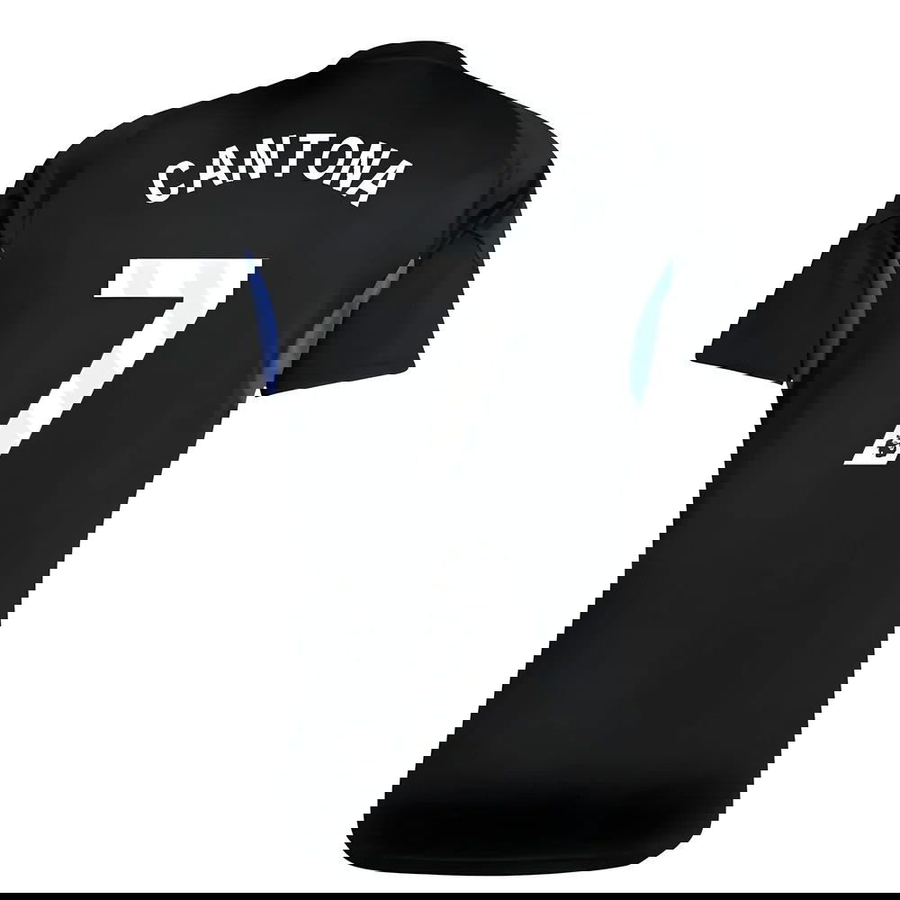 2025-2026 Man Utd EU Training Jersey (Black) - Kids (Cantona 7)