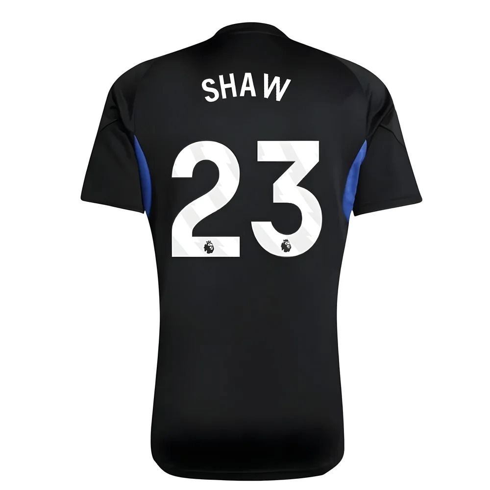 2025-2026 Man Utd EU Training Jersey (Black) - Kids (Shaw 23)