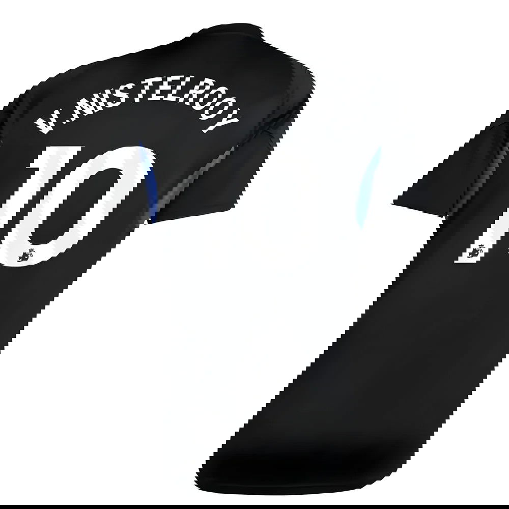 2025-2026 Man Utd EU Training Jersey (Black) - Kids (V.Nistelrooy 10)
