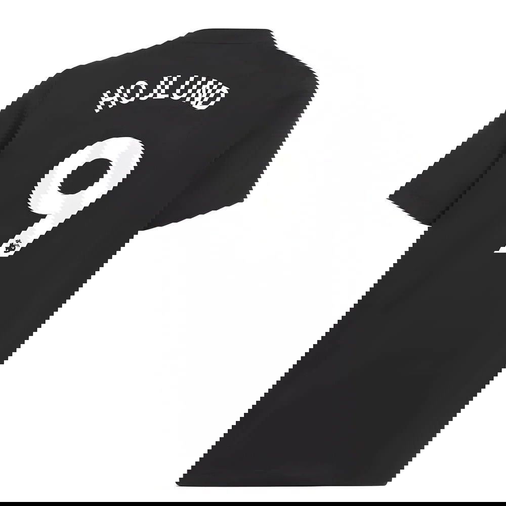 2025-2026 Man Utd EU Training Tee (Black) (Hojlund 9)