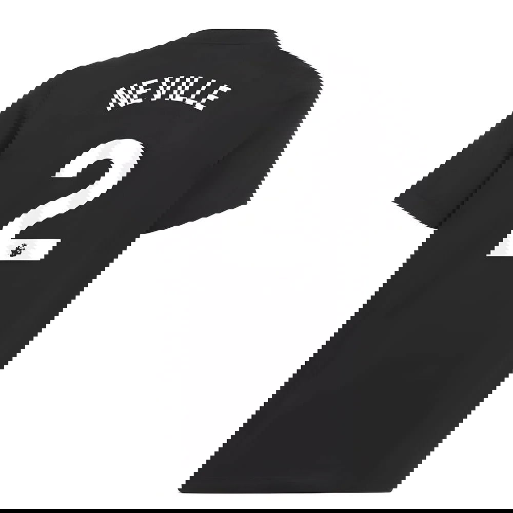 2025-2026 Man Utd EU Training Tee (Black) (Neville 2)