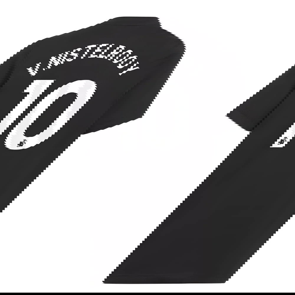 2025-2026 Man Utd EU Training Tee (Black) (V.Nistelrooy 10)
