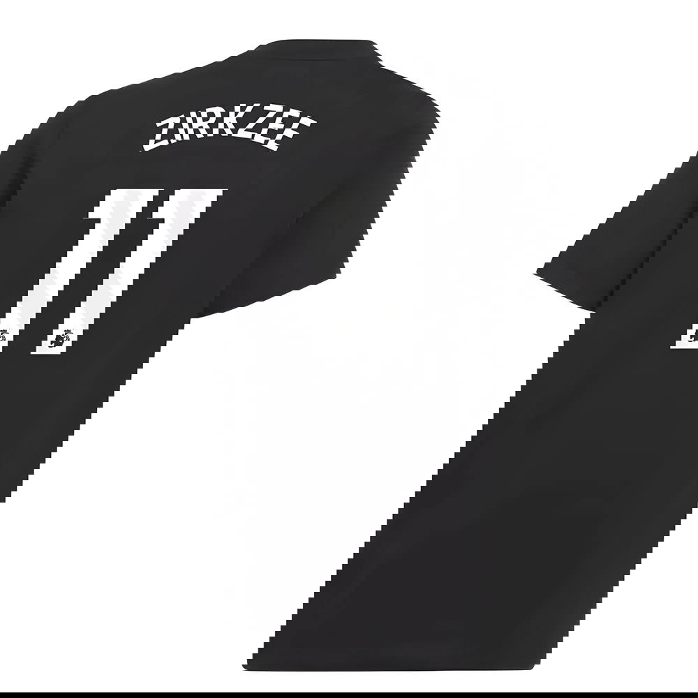 2025-2026 Man Utd EU Training Tee (Black) (Zirkzee 11)