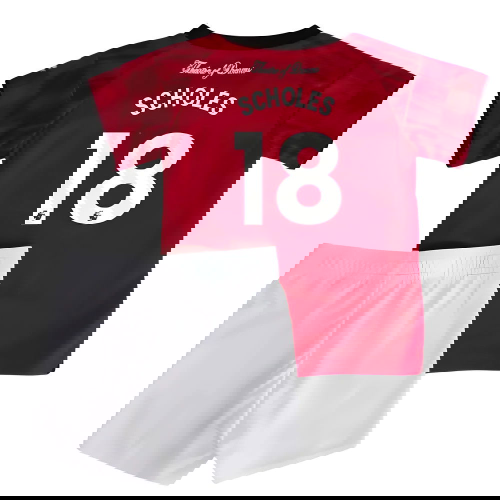 2025-2026 Man Utd Home Baby Kit (Scholes 18)