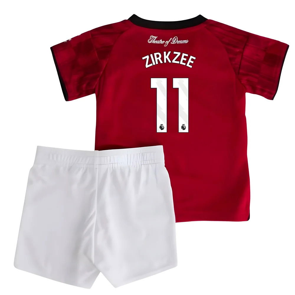 2025-2026 Man Utd Home Baby Kit (Zirkzee 11)
