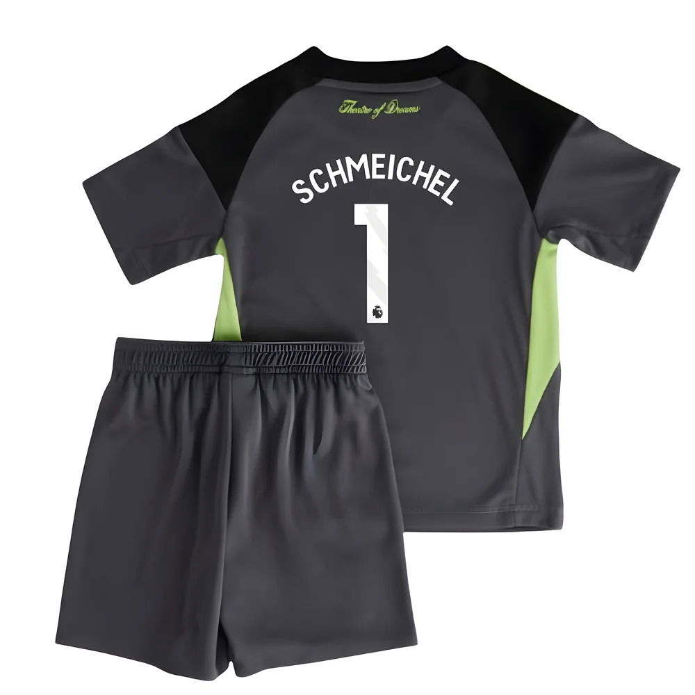 2025-2026 Man Utd Home Goalkeeper Mini Kit (Schmeichel 1)
