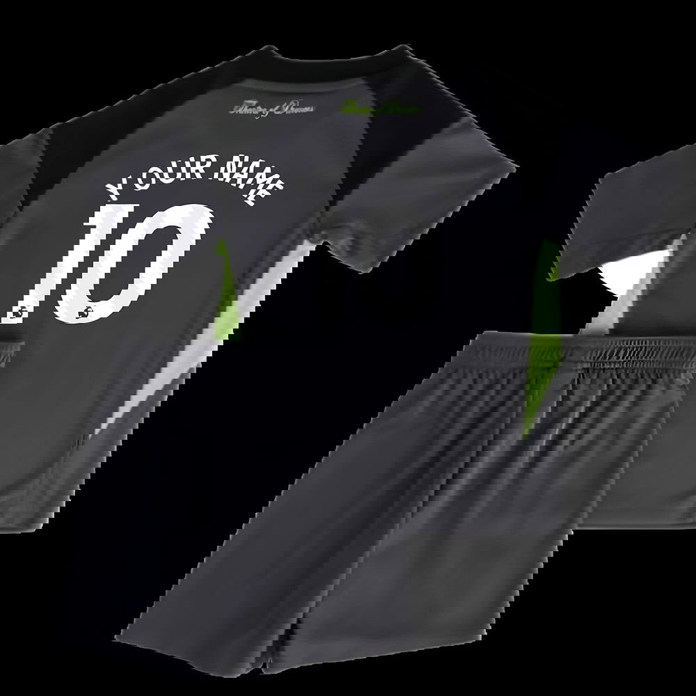 2025-2026 Man Utd Home Goalkeeper Mini Kit (Your Name)