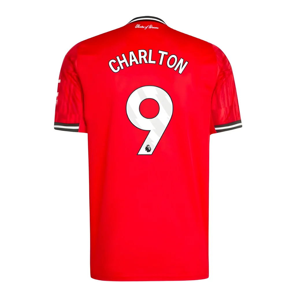 2025-2026 Man Utd Home Shirt (Charlton 9)