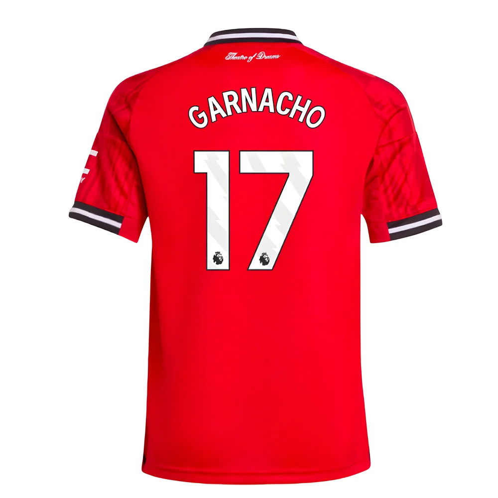 2025-2026 Man Utd Home Shirt (Kids) (Garnacho 17)