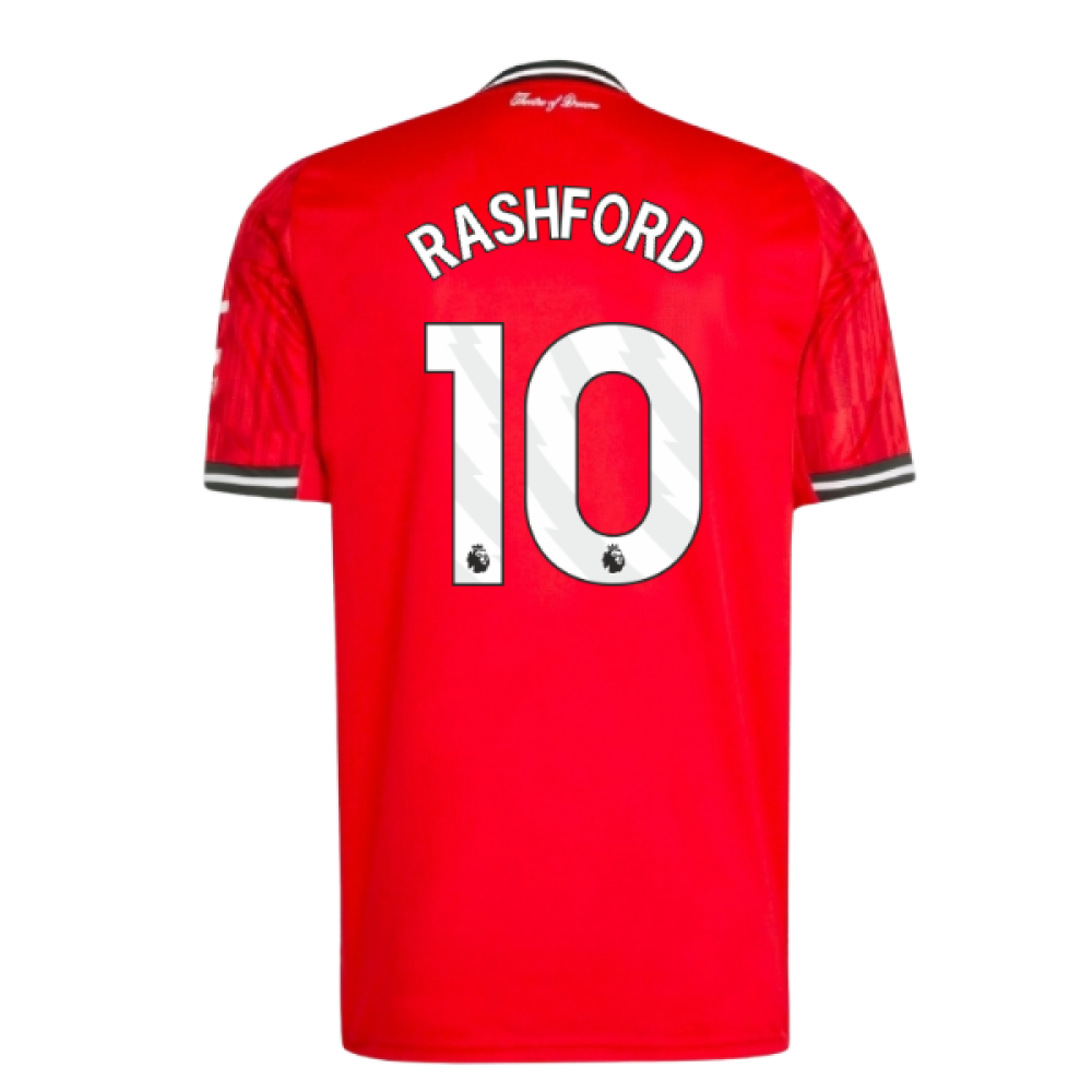 2025-2026 Man Utd Home Shirt (Rashford 10)