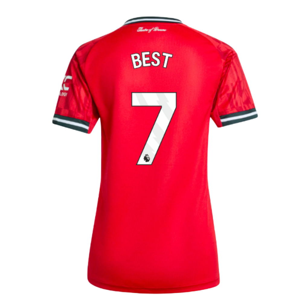 2025-2026 Man Utd Home Shirt (Womens) (Best 7)
