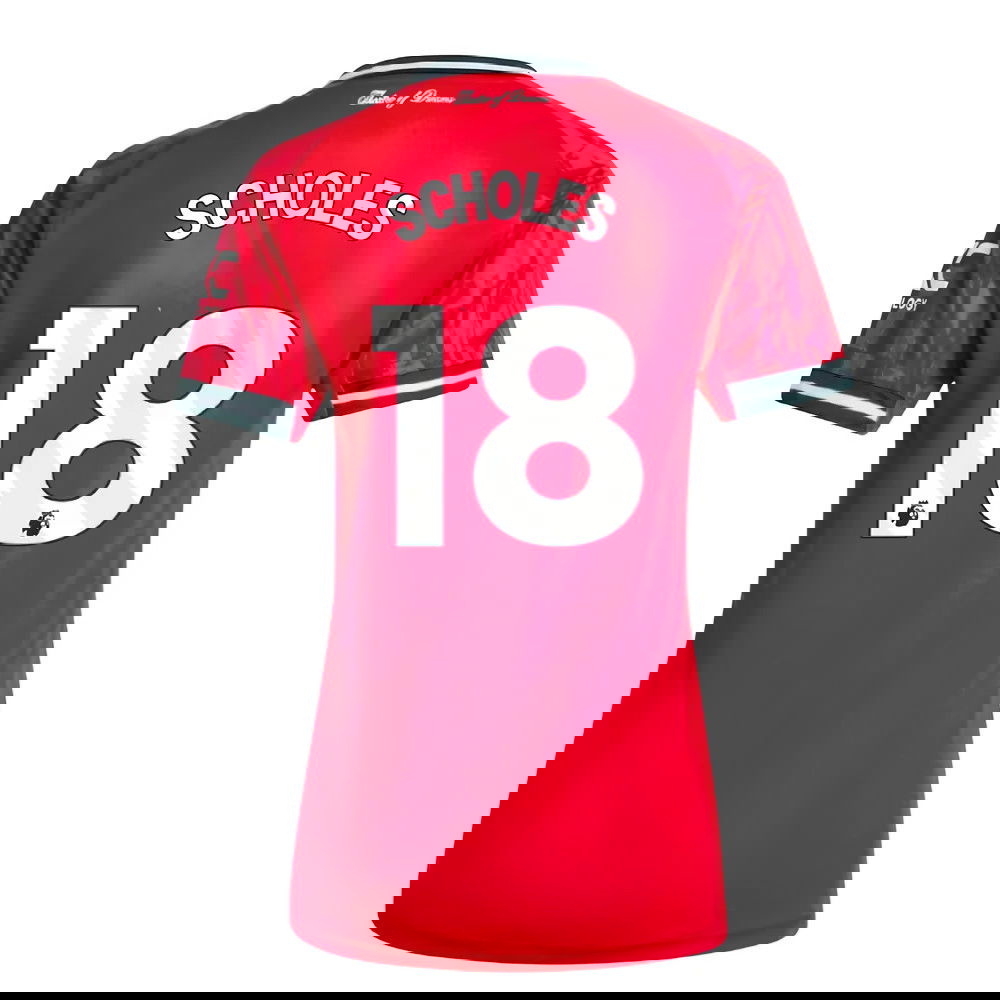 2025-2026 Man Utd Home Shirt (Womens) (Scholes 18)