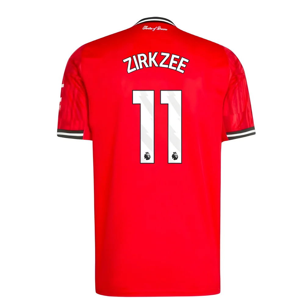 2025-2026 Man Utd Home Shirt (Zirkzee 11)