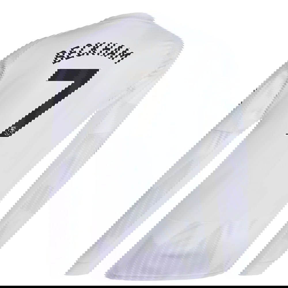 2025-2026 Man Utd Long Sleeve Away Shirt (Beckham 7)