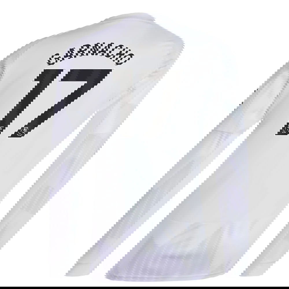 2025-2026 Man Utd Long Sleeve Away Shirt (Garnacho 17)