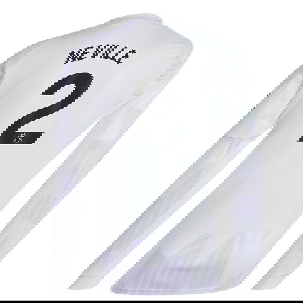 2025-2026 Man Utd Long Sleeve Away Shirt (Neville 2)